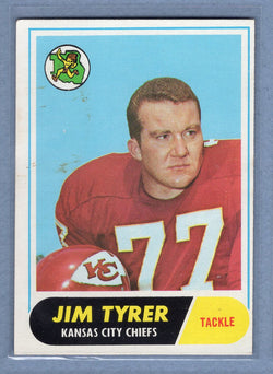 1968 Topps #15 Jim Tyrer (st) (a) VG  GO207