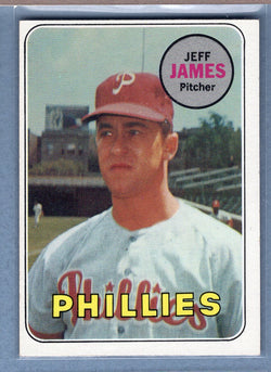 1969 Topps #477 Jeff James (a) EX-MT  GO700