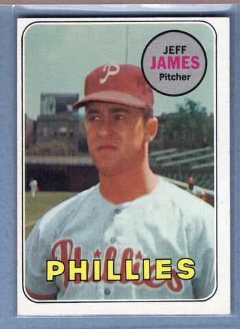 1969 Topps #477 Jeff James (a) EX-MT  GO700