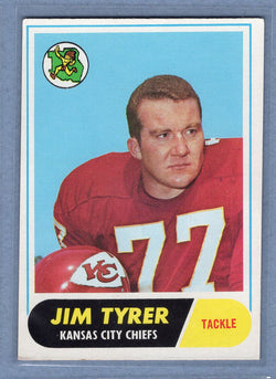 1968 Topps #15 Jim Tyrer (b) EX  GO207