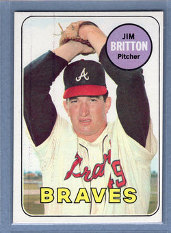 1969 Topps #154 Jim Britton (b) EX-MT  GOWAYY