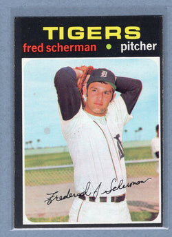 1971 Topps #316 Fred Scherman  (b) EX-MT  GO550