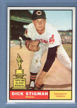 1961 Topps #77 Dick Stigman EX   GO269