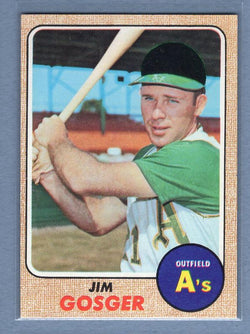 1968 Topps #343 Jim Gosger EX-MT  GO534