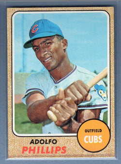 1968 Topps 202 Adolfo Phillips VG-EX SET BREAK