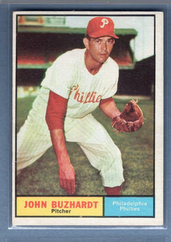 1961 Topps #3 John Buzhardt VG-EX     GO100