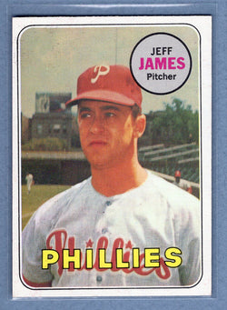 1969 Topps #477 Jeff James (b) EX-MT  GO700