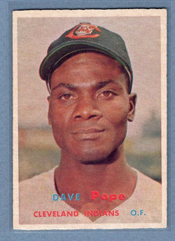 1957 Topps #249 Dave Pope(b) EX  GO188