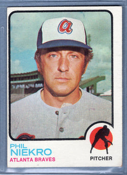 1973 Topps #503 Phil Niekro (HOF)  (a) EX  GO669