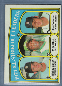 1972 Topps #96 AL Strikeout Leaders (C) EX-MT  GO544