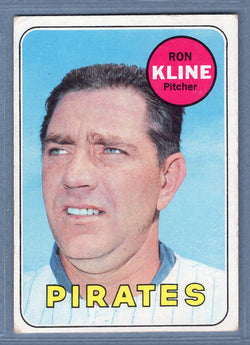 1969 Topps #243 Ron Kline EX  GO661