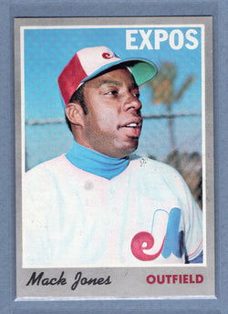 1970 Topps #38 Mack Jones (st) (a) VG  GO750