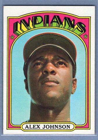 1972 Topps #215 Alex Johnson Ex-Nm