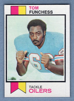1973 Topps #376 Tom Funchess EX-MT  High Grade Set Break