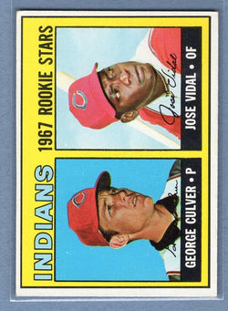 1967 Topps #499 Indians Rookies EX  GO446