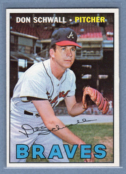 1967 Topps #267 Don Schwall EX-MT  GO215