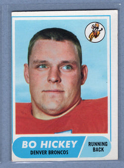 1968 Topps #17 Bo Hickey (a) EX  GO207