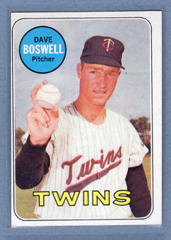 1969 Topps #459 Dave Boswell(c) EX  GO850