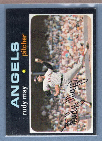 1971 Topps #318 Rudy May   EX  GO550