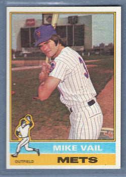 1976 Topps #655 Mike Vail  EX-MT  GOSB1