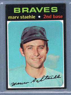 1971 Topps #663 Marv Staehle  EX  SB1