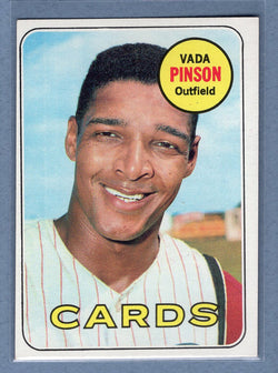 1969 Topps #160 Vada Pinson (a) EX-MT  GOWAYY
