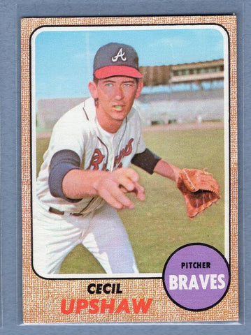 1968 Topps #286 Cecil Upshaw EX-MT  GO588