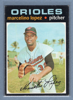 1971 Topps #137 Marcelino Lopez (b) EX  GO950