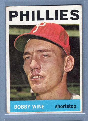 1964 Topps #347 Bobby Wine (b) VG  GO441