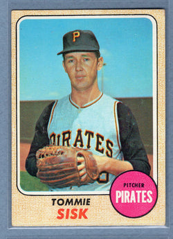 1968 Topps #429 Tommie Sisk   EX  GO550