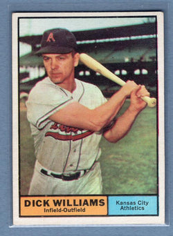 1961 Topps #8 Dick Williams (HOF) VG-EX     GO100