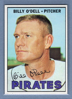 1967 Topps #162 Billy O'Dell EX-MT  GO523