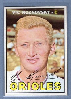 1967 Topps #163 Vic Roznovsky EX-MT  GO523
