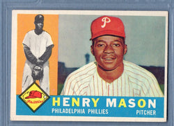 1960 Topps #331 Henry Mason EX-MT  Set Break C