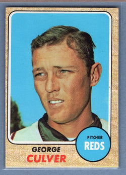 1968 Topps #319 George Culver EX  GO250
