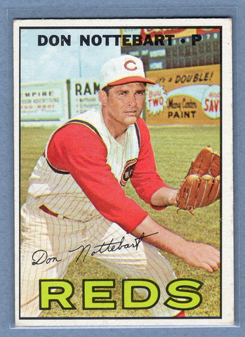 1967 Topps #269 Don Nottebart EX  GO215