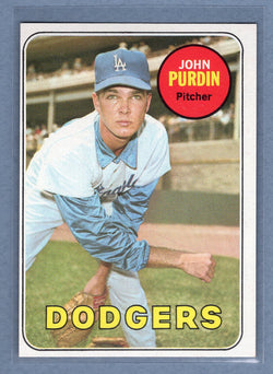 1969 Topps #161 John Purdin (a) EX-MT  GOWAYY