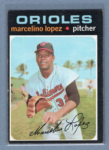 1971 Topps #137 Marcelino Lopez (c) EX  GO950