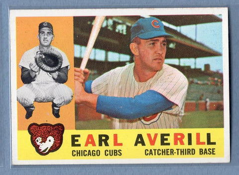 1960 Topps #39 Earl Averill EX-MT  GO164