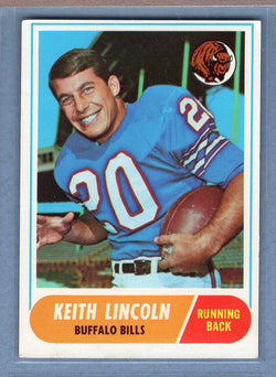 1968 Topps #19 Keith Lincoln (b) EX  GO207