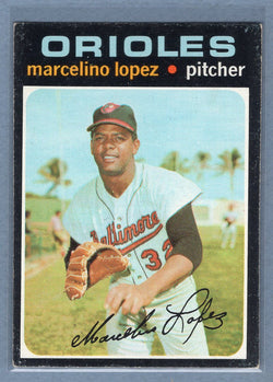1971 Topps #137 Marcelino Lopez (d) EX  GO950