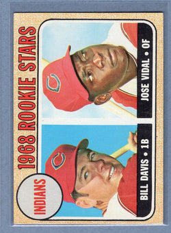 1968 Topps #432 Indians Rookies (a)  EX-MT  GO550