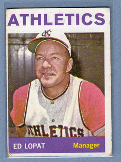 1964 Topps #348 Ed Lopat (b) VG  GO441