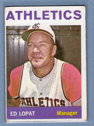 1964 Topps #348 Ed Lopat (b) VG  GO441