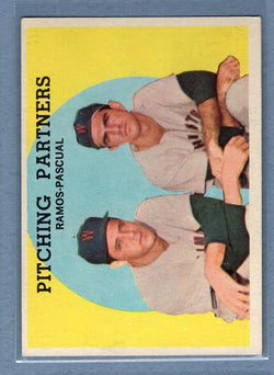 1959 Topps #291 Pitching Partners EX-MT  GO176