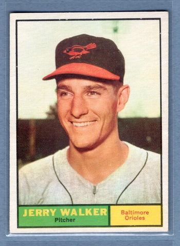 1961 Topps #85 Jerry Walker EX   GO269