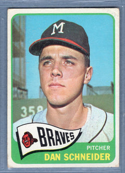 1965 Topps #366 Dan Schneider VG  GO320