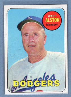 1969 Topps #24 Walt Alston (HOF) (st)  VG  GOYY3