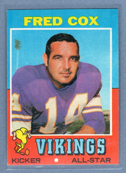 1971 Topps #96 Fred Cox (c) EX-MT  GO600