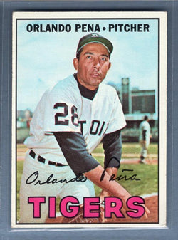 1967 Topps #449 Orlando Pena EX G0416B